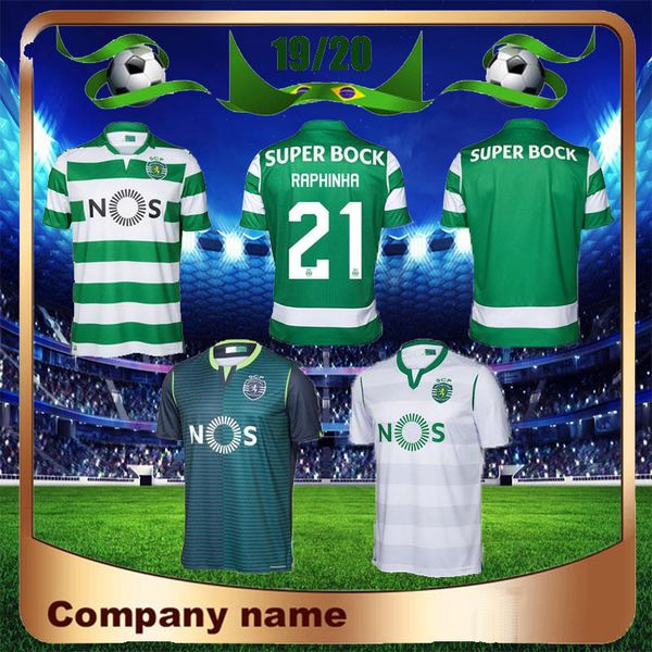 

19 20 sporting cp lisbon soccer jersey phellype 2019 2020 lisbon sporting cp fernandes football shirt acuna wendel dost men kids kit uniform, Black;yellow