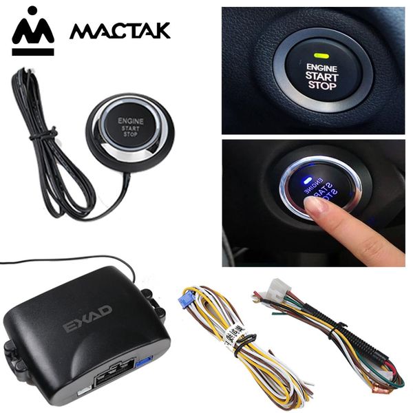 

car alarm engine starline push button start srfid lock ignition switch keyless entry system starter anti-theft system gd289a