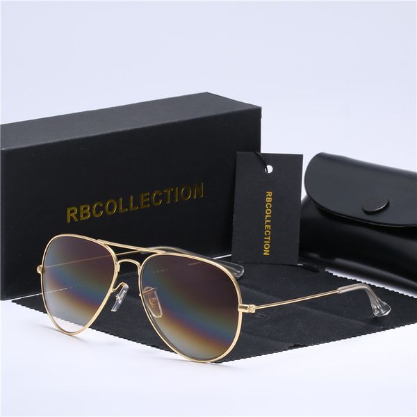 

2018 g15 glass lens brand sunglasses women men vintage aviation sunglasses feminin new shades, White;black