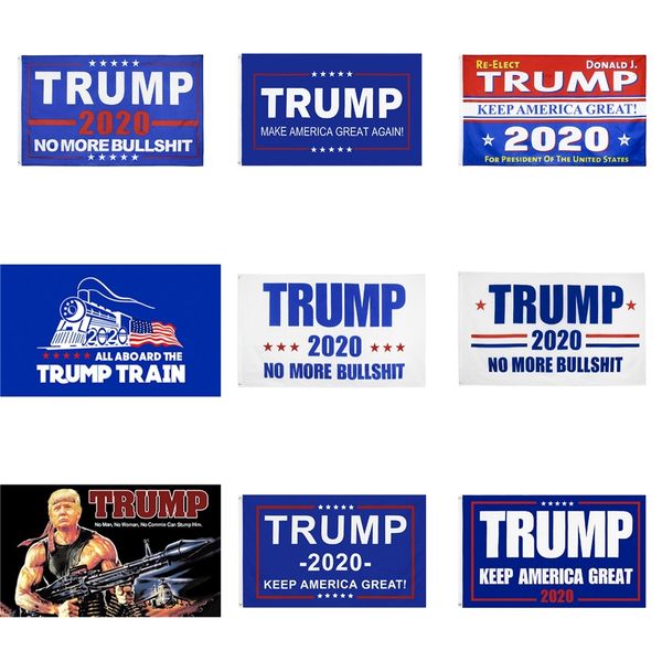

200 1pcs double sided banner flags trump 2020 garden flags 30 x 50 cm outdoor decorate american garden flag #820