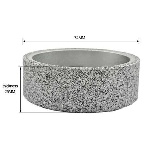 

dia 75mm vacuum brazed diamond grinding wheel flat polishing disc for marble abrasive parts tools accessories