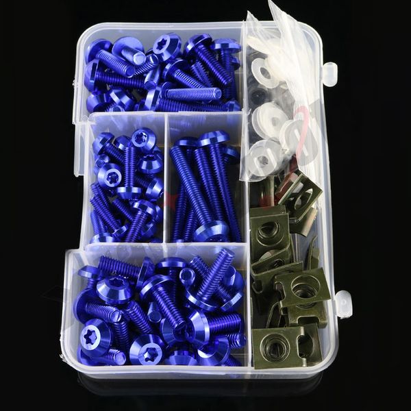 

fairing bolt screws kit m5 m6 anodize motorcycle accessories practical
