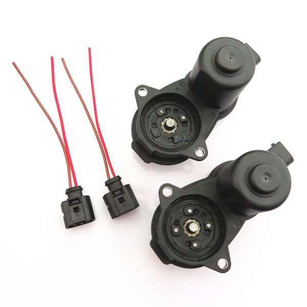 

doxa 2 set big teeth rear handbrake brake servo calipers motor + harness cable plug 32335478 323 354 78 1j0973722a for a4 a5 q5
