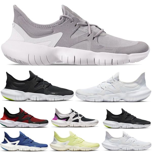 Nike Free RN 5.0 Hombre Zapatillas Running Blanco 43 Nike Free RN 5.0 Hombre Zapatillas Running Blanco 43