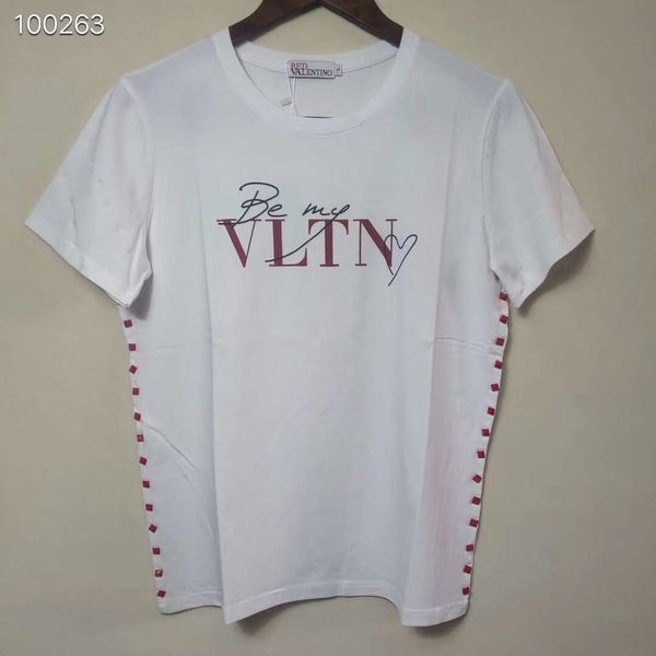 

2019 new arrival t-shirt women fashion casual short sleeve tees t shirts, White