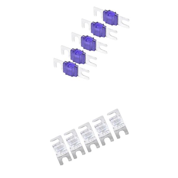 

10 pieces 100a+80a mini anl bolt fork fuse kit car audio circuit breaker