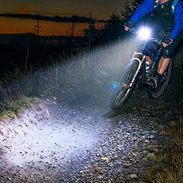 

bicycle light 350 lumen t6 led bike headlight zoom usb rechargeable aluminum alloy upgrade mount bike accessory