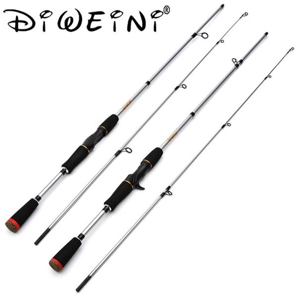 

1.65m/1.8m/2.1m carbon spinning fishing rod casting lure rod 2 sec lure wt. 3-20g eva handle travel fishing vara de pescar