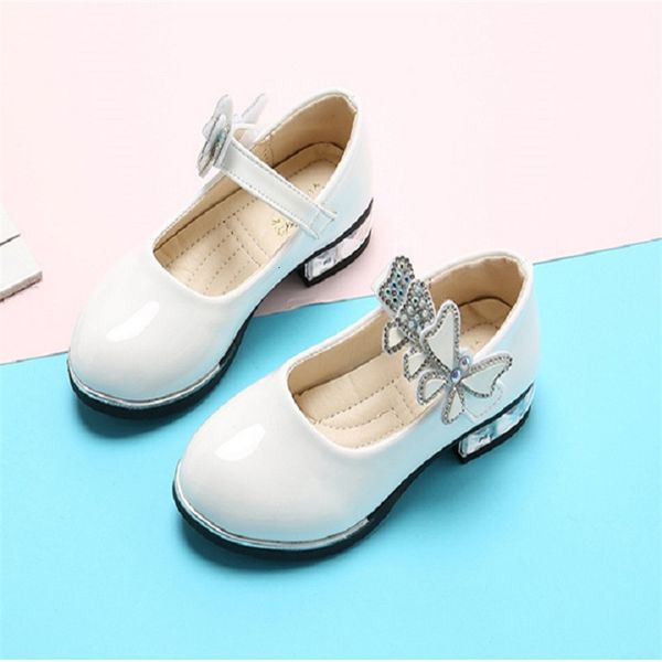 

wholesale girls shoes girls cute running shoes black pink white fashion pu shoes size