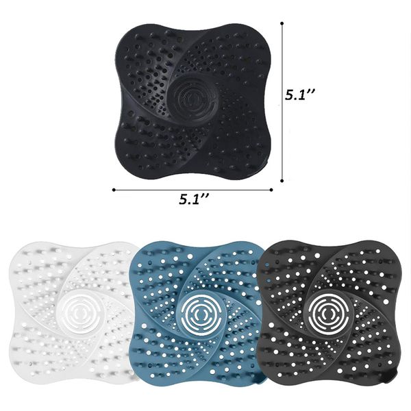 

anti-blocking bathroom drain hair catcher hair ser plug trap shower floor drain covers strainer filter kitchen sink strainer