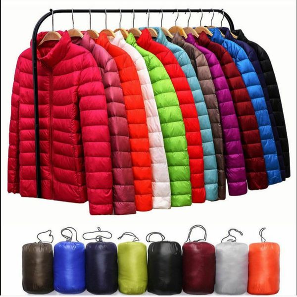 

uniqlo женщин типа утка вниз lightweight зимы куртки верхняя одежда пальто puffer, Black