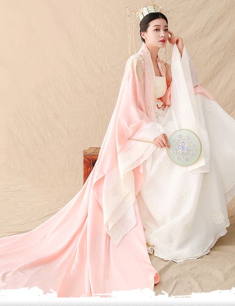 

new arrival gorgeous empress costume for tv play the princess costume thematic pgraphy hanfu cosplay long tail cosplay dress dresses, Black;red