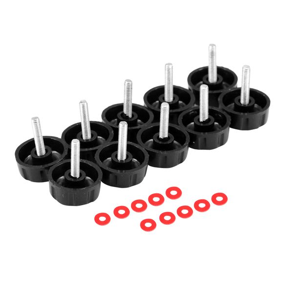 

2mm spare screws nuts for fishing spinning reels knob power handle grip pack of 10