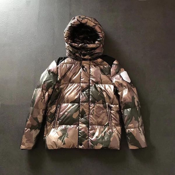 

new winter jacket men fashion casual coat hood thick warm waterproof down jacket male winter parkas outerwear, Black