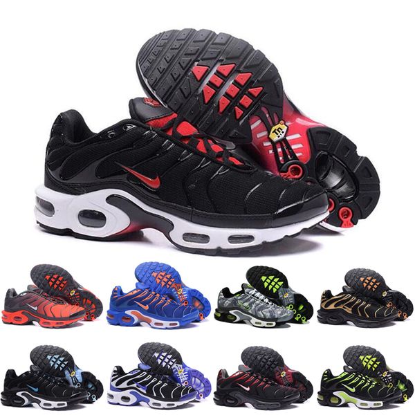 

2020 classic tn mens shoes new black white red air tn plus ultra sports shoes tn requin fashion casual sneakers