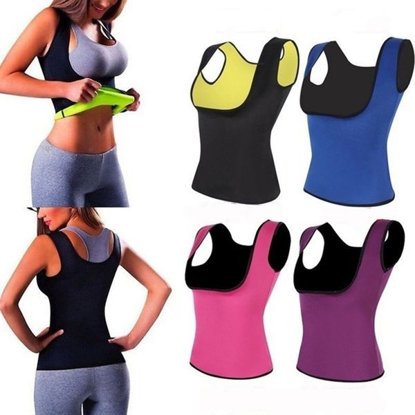 

women neoprene body shapers shapewear tank push up vest waist trainer tummy belly girdle body shaper waist cincher corset