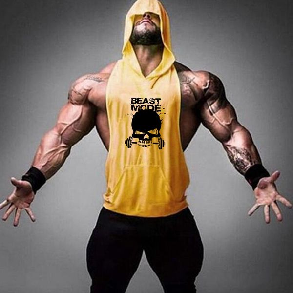 

new men's shirt compression vest gym vest fitness sleeveless t-shirt sportswear running, Black;blue