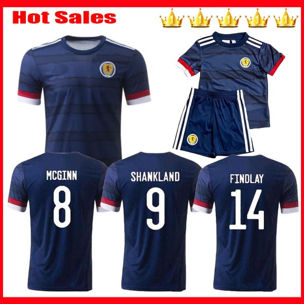 

men +kids 2020 2021 scotland soccer jerseys 20 21 camisetas de fÃºtbol home mcgregor mcginn armstrong team jersey football shirts, Black;yellow