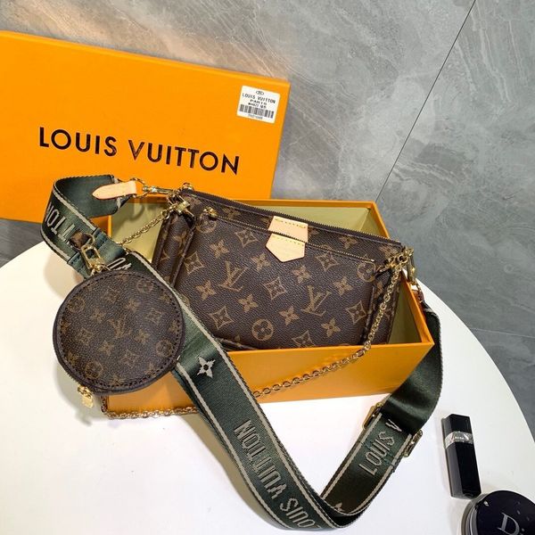 

2020 new fashion bags shopping party charm wild shoulder bagvlfl, Black