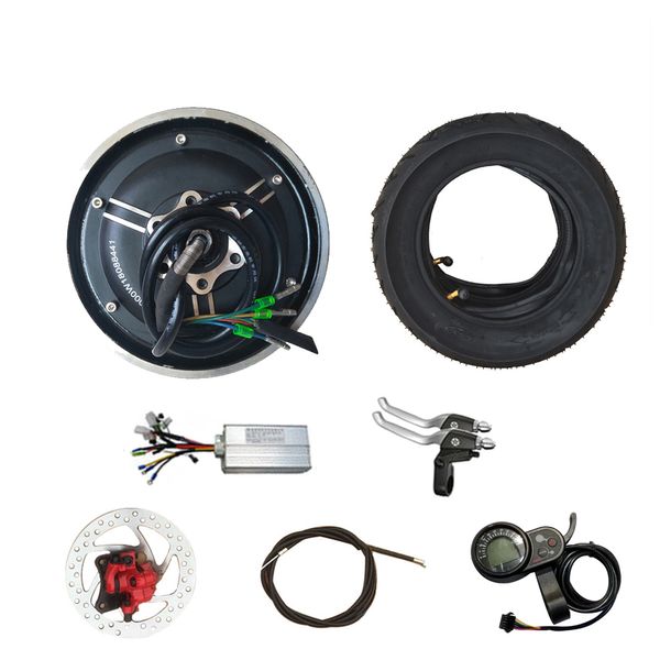 10 polegadas E Bicicleta Motor Roda Bicicleta Elétrica 36V48V350W500W HUB Kit de conversão de motor Roda de motor Kit de bicicleta