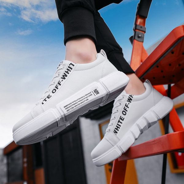 

new summer breathable casual fashion trend handsome men's shoes, Black