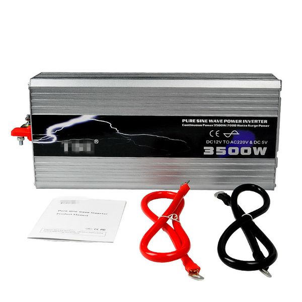 

profession manufacturer car power inverter 5000w 4000w 3500w pure sine wave dc 12v to ac 220v off-gird solar/wind power inverter