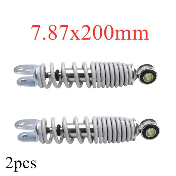 

2pcs tdpro motorcycles 7.87" 250lb 200mm rear absorber suspension oil filled fit 4 stroke mobility scooter mini dirt bike