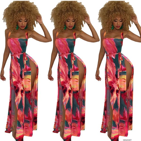 

womens designer solid color banquet dress v-neck long sleeve hip split dress vwzdh, Black;gray