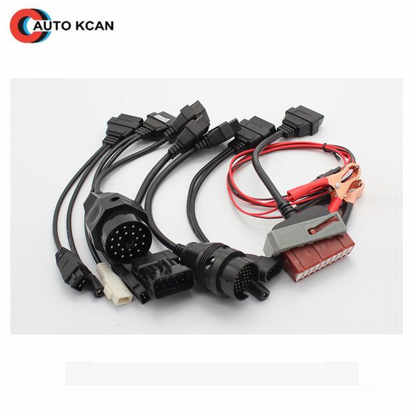 

full set car 8 cables and truck cable for cdp tcs plus mvd multidiag pro obd2 car leads diagnostic-tool interface obd ii scanner