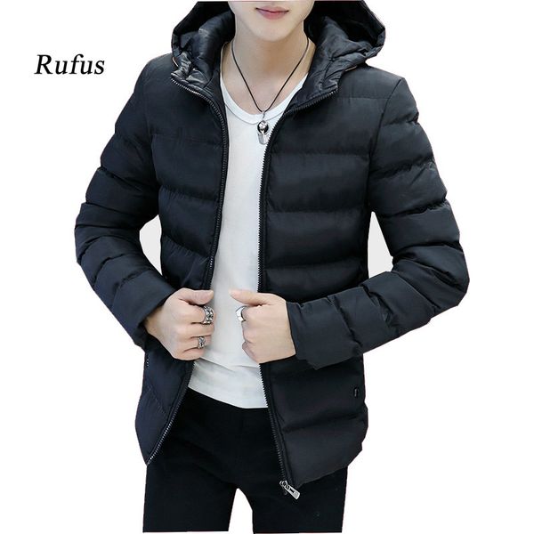 

men jacket winter warm puffer jacket men hoodies ropa de hombre 2019 mens winter jackets and coats bubble coat parka, Tan;black