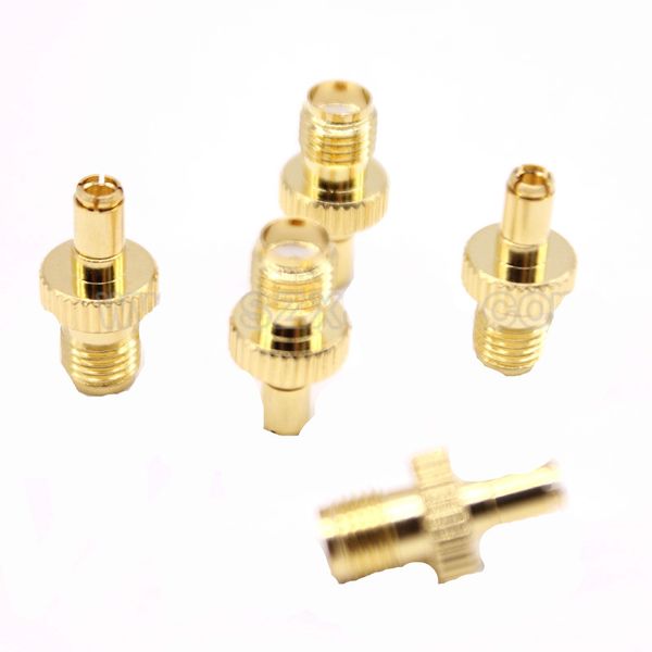 conector SMA 100pcs para TS9 conector SMA feminino para adaptador banhado a ouro TS9 para 3G4G antena transporte livre direto