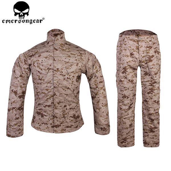 

emersongear mccuu tactical uniform set camouflage clothing wild woodland coat pants outdoor hunting suit dd em6877, Camo