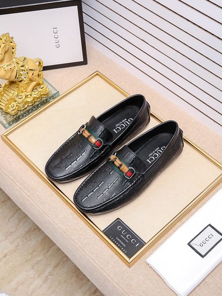 

high-end luxury triple fashiondesigner men's brand formal dress party casual shoes platform business office shoes wedding men's sh, Black