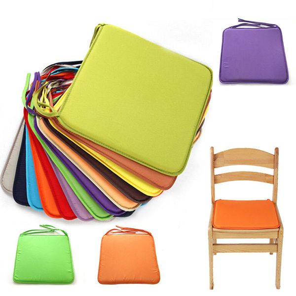 

2018 new fashion candy color super soft chair cushion non-slip seat cushion/back cushion chair pad can be fixed on 2a0307
