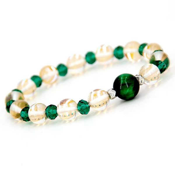 

bracelets for women twinkle 2020 charms bracelet charms for jewelry making tiger eye stone natural luminous beads blue, Black