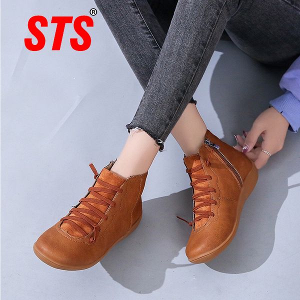

marson women's casual short boots running flats shoes outdoor sport footwear ladies light sneaker athletic shoe colorful plus si, Black