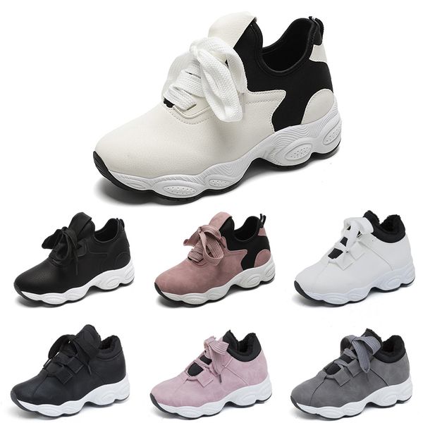 

non-brand кроссовок для женщин белый черный розовый серый замша дышащий спорт кроссовки 36-40 стиль 15