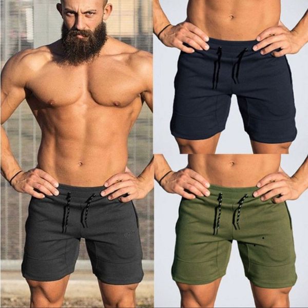 

oa men's casual classic fit cotton elastic jogger gym shorts waist zipper pockets, White;black