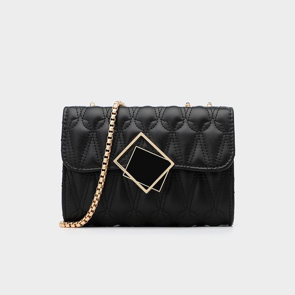 

женская сумка-2020 новая весна и лето небольшой площади сумка простой дикий плечо сумка цепи плеча женщины