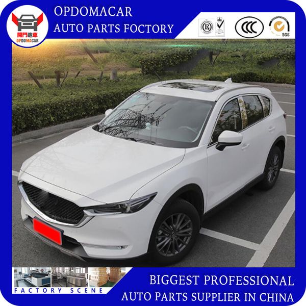 

aluminium alloy screw install side rail bar roof rack for mazda cx-5 cx5 2017 2018 2019 17 18 19 car accessories
