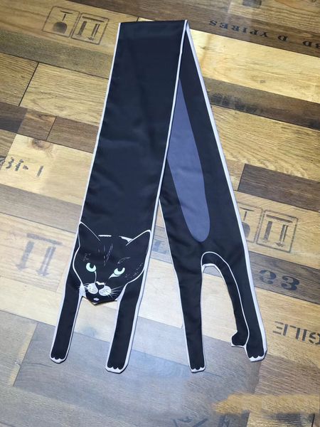 

animal scarf cat hand bag scarves imitated silk satin scarf polyester loyal dog print women dress summer spring long scarves & wraps, Blue;gray