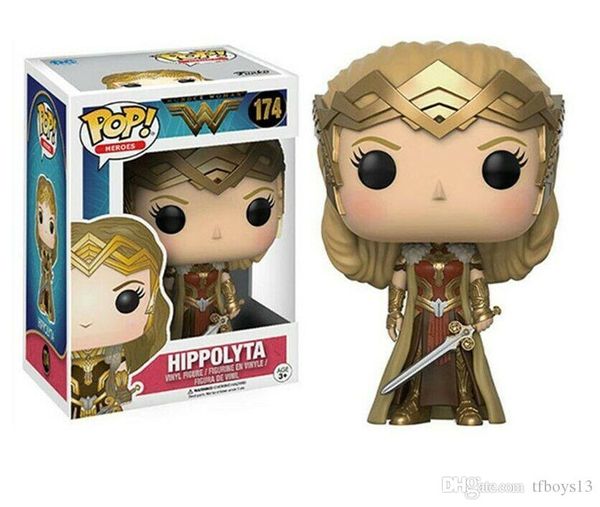 

lxh нового funko pop официального wonder woman ипполит винил фигурка 174 #