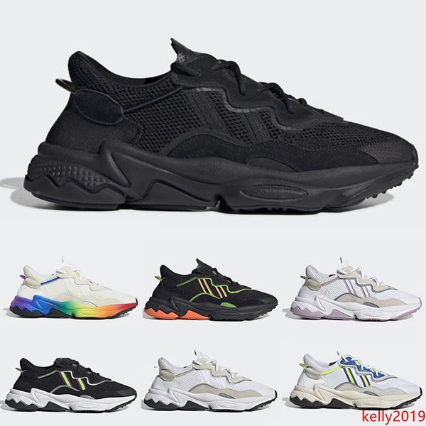 

2019 дизайнер повседневная обувь ozweego 3м мужчины женщины синий оттенок тройной черный солнечный желтый просто замечательно кроссовки трен