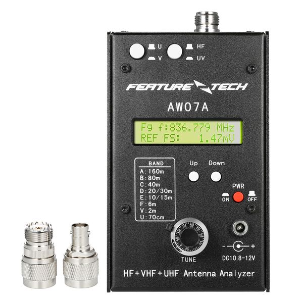 

160m impedance swr antenna analyzer meter for ham radio hobbyists tool