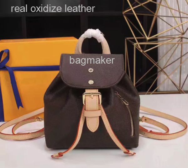 

Wholesale orignal real Genuine leather fashionback pack shoulder bag handbag presbyopic mini package messenger bag mobile phonen purse 44026