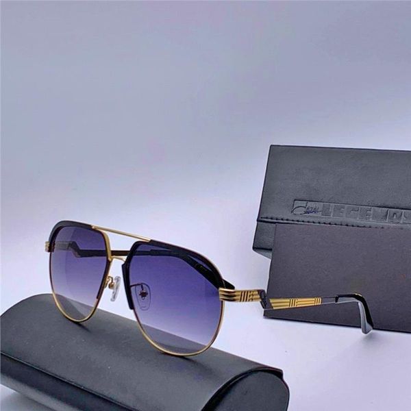 

luxury fashion designer sunglasses pilot frame simple men's business glasses special memory soft metal eyewear uv400 protection, White;black