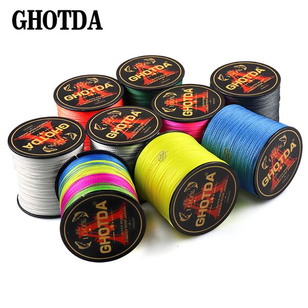 

ga pe braided fishing line 300m multifilament wire 4 strands 8 strands weaves threads for carp fishing
