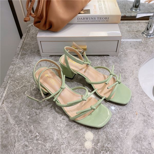 

fashion womens shoes 2020 block heels female sandal clear sandals all-match espadrilles platform buckle strap chunky, Black