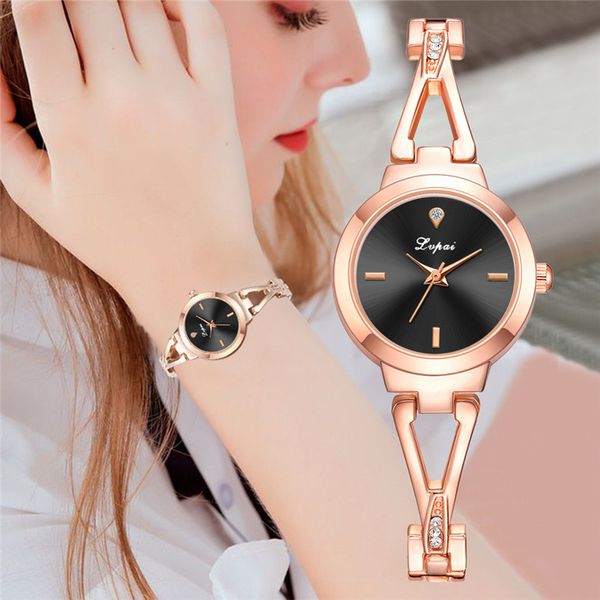 

2019 luxury women watches casual diamond dial ladies bracelet watch women quartz wristwatch female dress gifts /d, Slivery;brown