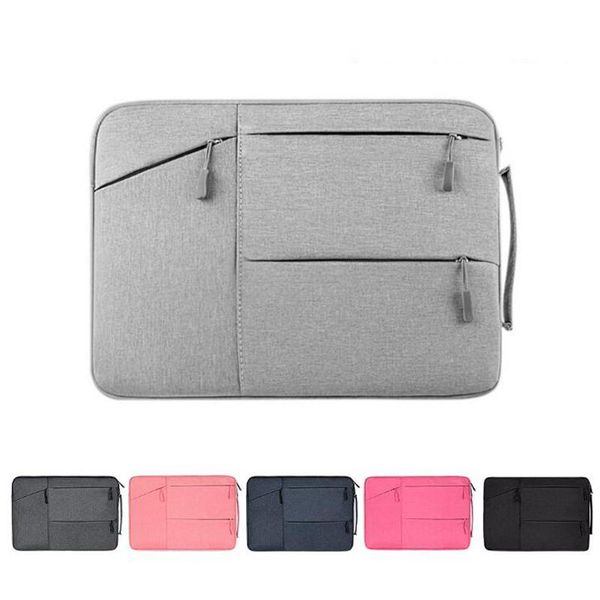 Designer-laptop saco de notebook saco caso para macbook pro 13.3 15.6 manga laptop 11 12 13 14 15 polegadas mulheres homens bolsa